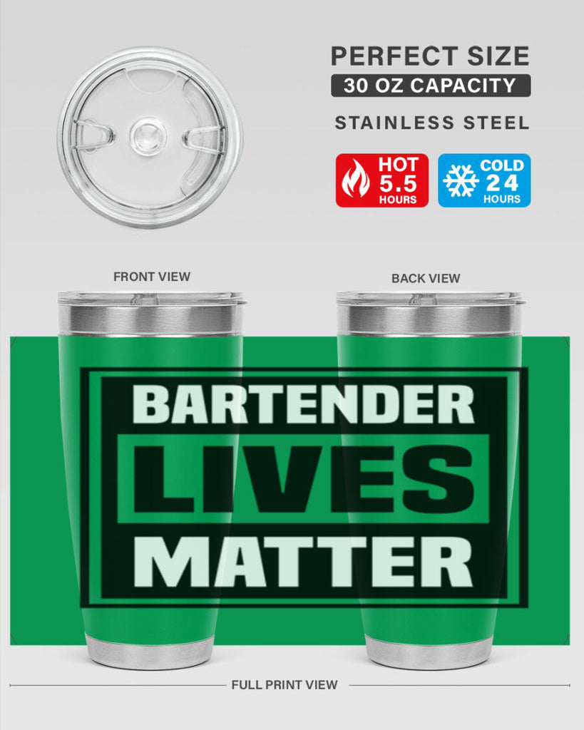 BARTENDER Style 7#- bartender- tumbler