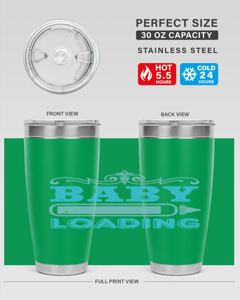 Baby Loading Style 49#- baby shower- tumbler
