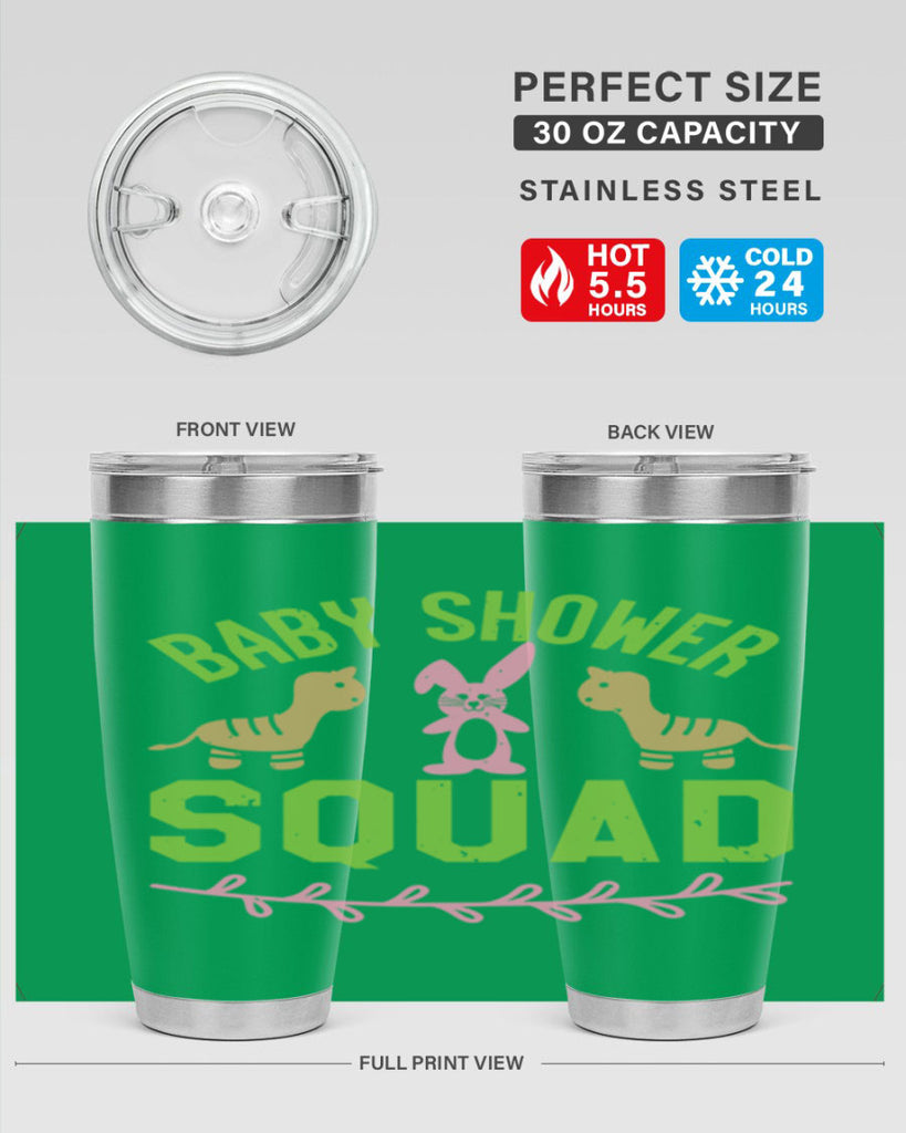 Baby Shower Squad Style 47#- baby shower- tumbler