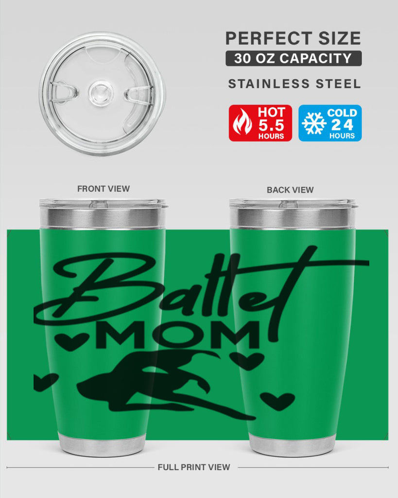 Ballet Mom 10#- ballet- Tumbler