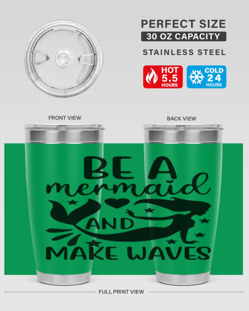 Be a mermaid and make 54#- mermaid- Tumbler