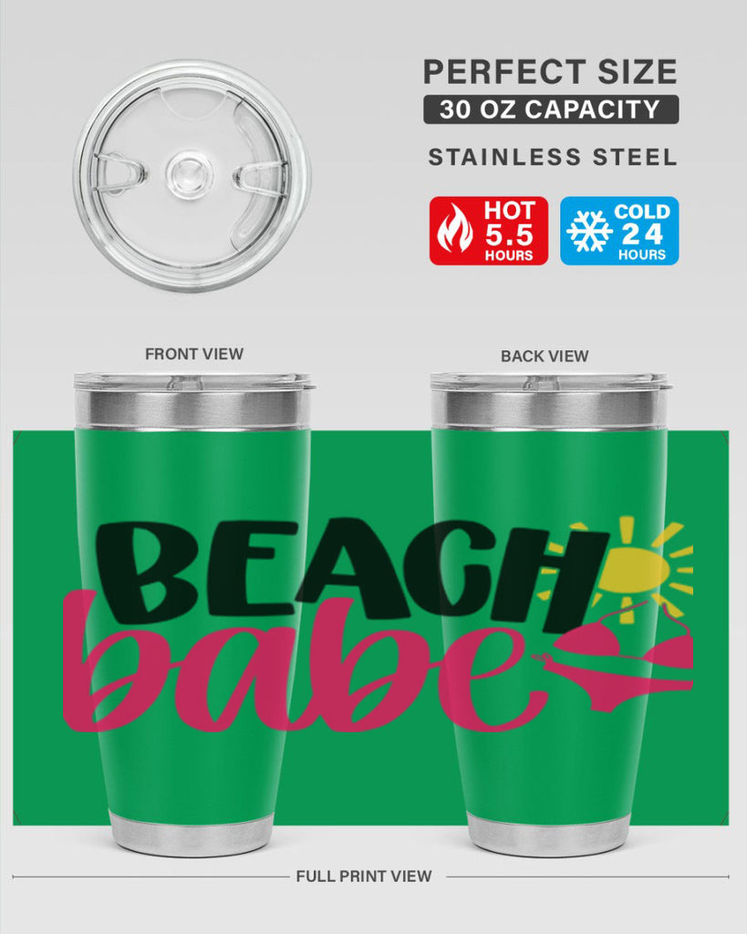Beach Babe Style 52#- summer- Tumbler