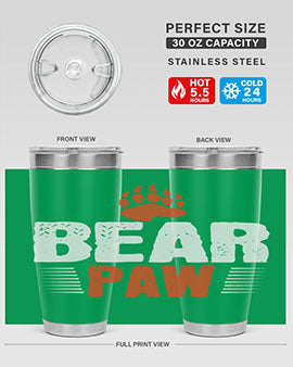 Bear paw 4#- Bears- Tumbler
