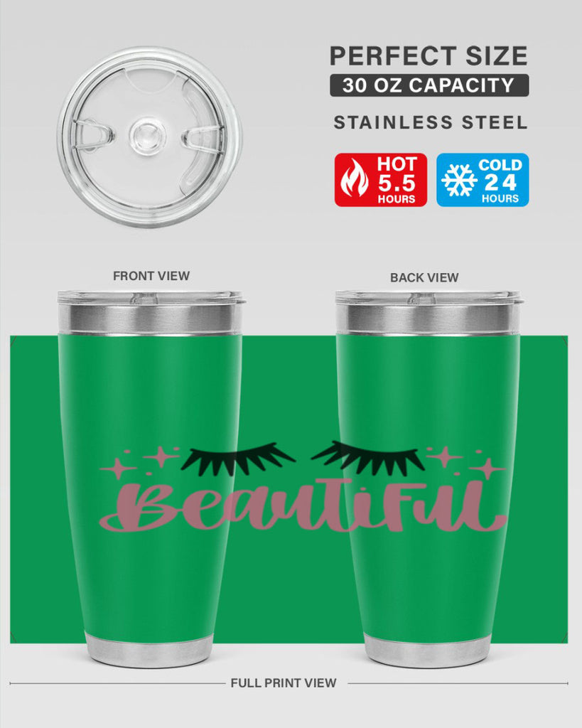 Beautiful Style 140#- make up- Tumbler