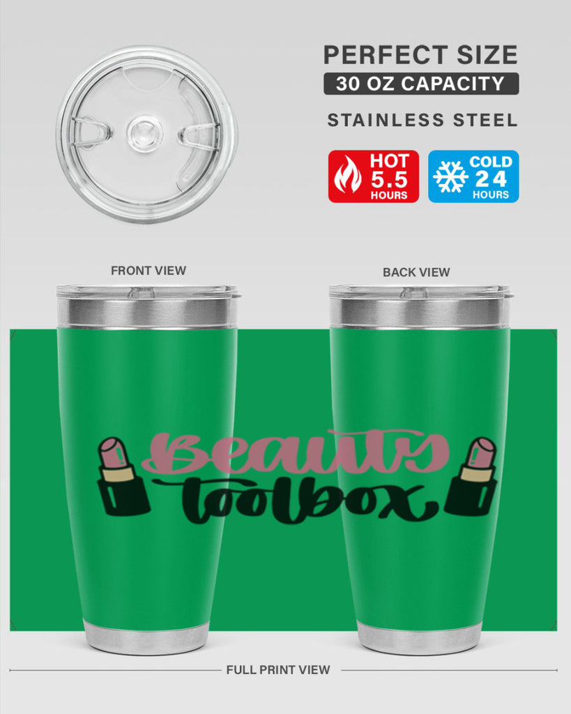 Beauty Toolbox Style 134#- make up- Tumbler