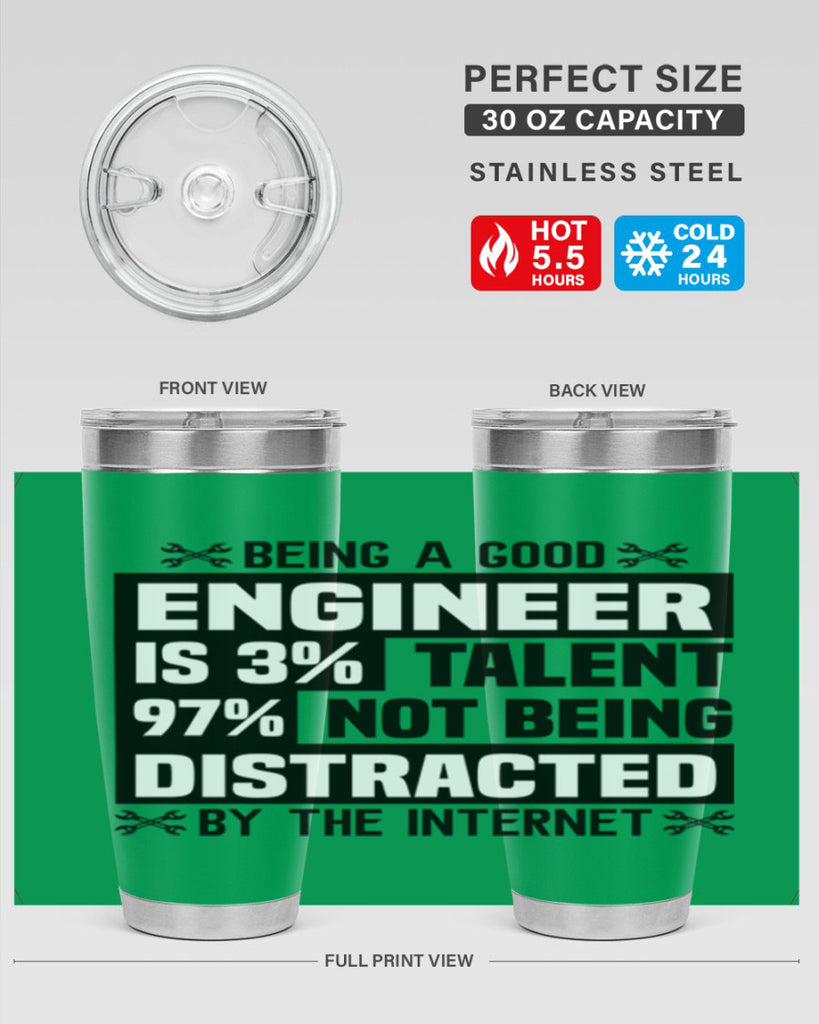Being a good Style 20#- engineer- tumbler