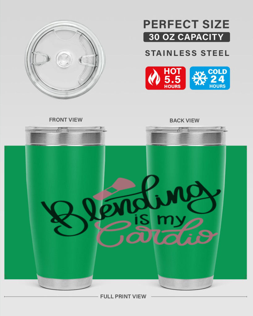 Blending is my Cardio Style 129#- make up- Tumbler