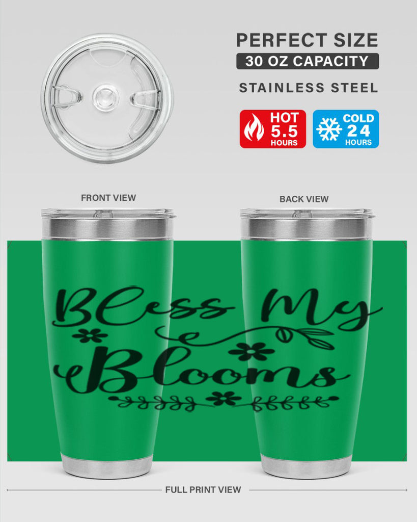 Bless My Blooms 45#- spring- Tumbler