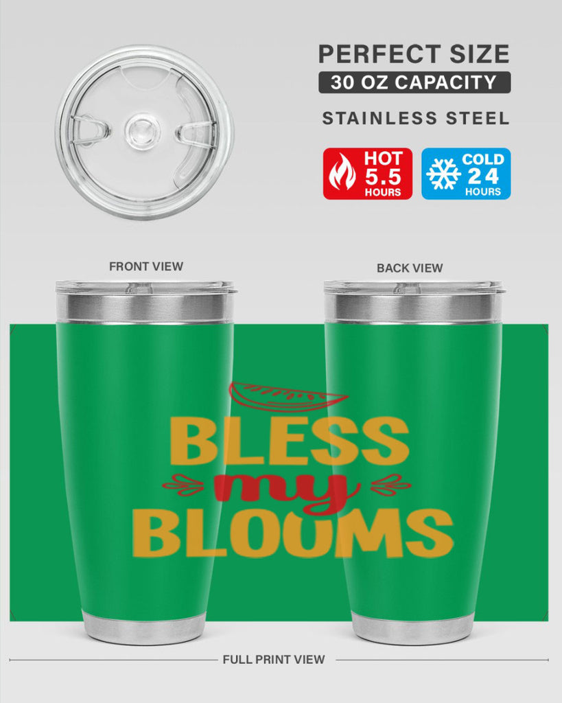Bless my blooms 41#- spring- Tumbler