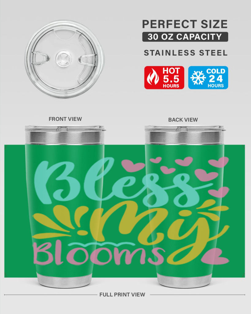 Bless my blooms Style 69#- summer- Tumbler