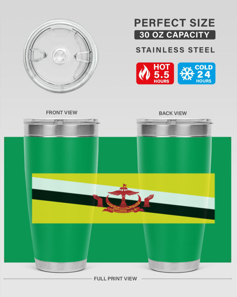Brunei 173#- world flags- Tumbler