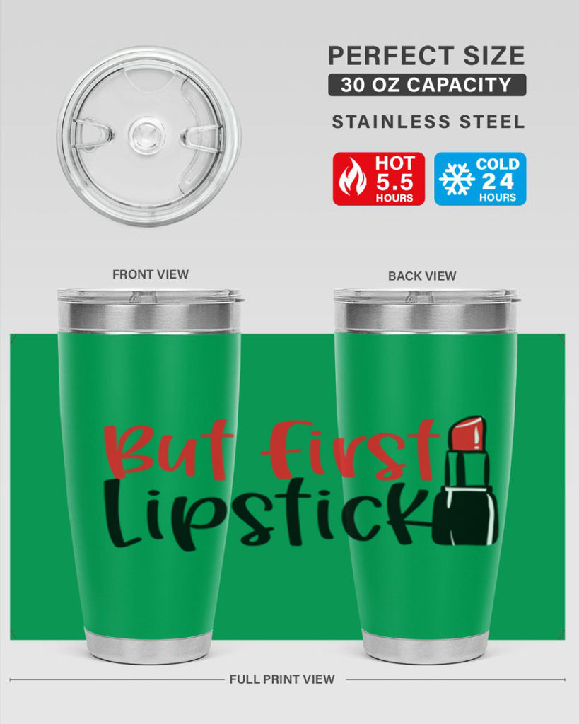 But First Lipstick Style 246#- make up- Tumbler
