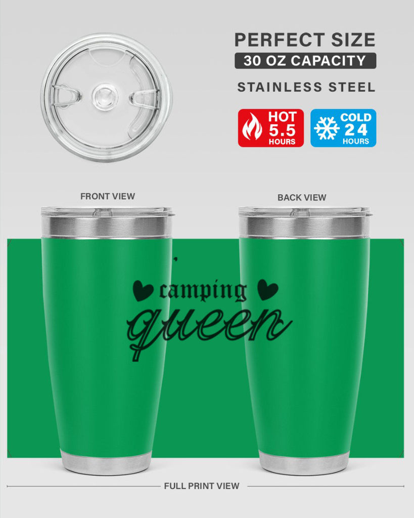 Camping queen 143#- zodiac- Tumbler