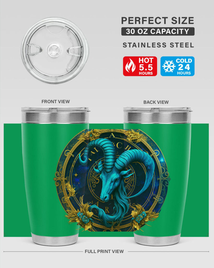 Capricorn 181#- zodiac- Tumbler