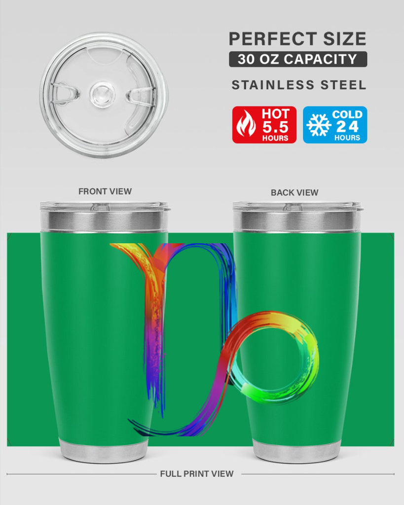 Capricorn 187#- zodiac- Tumbler