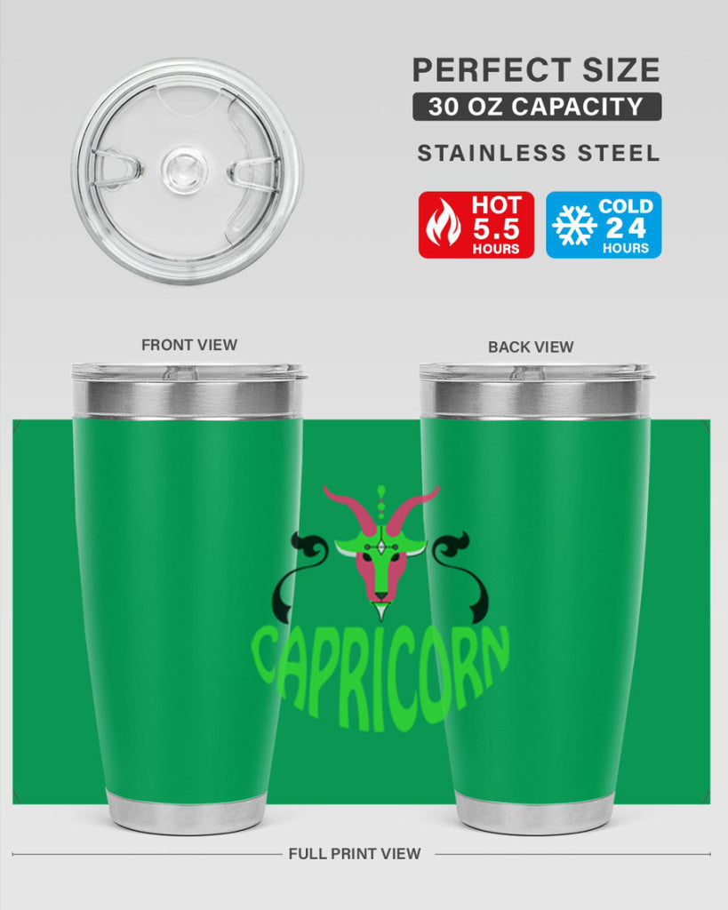 Capricorn 189#- zodiac- Tumbler