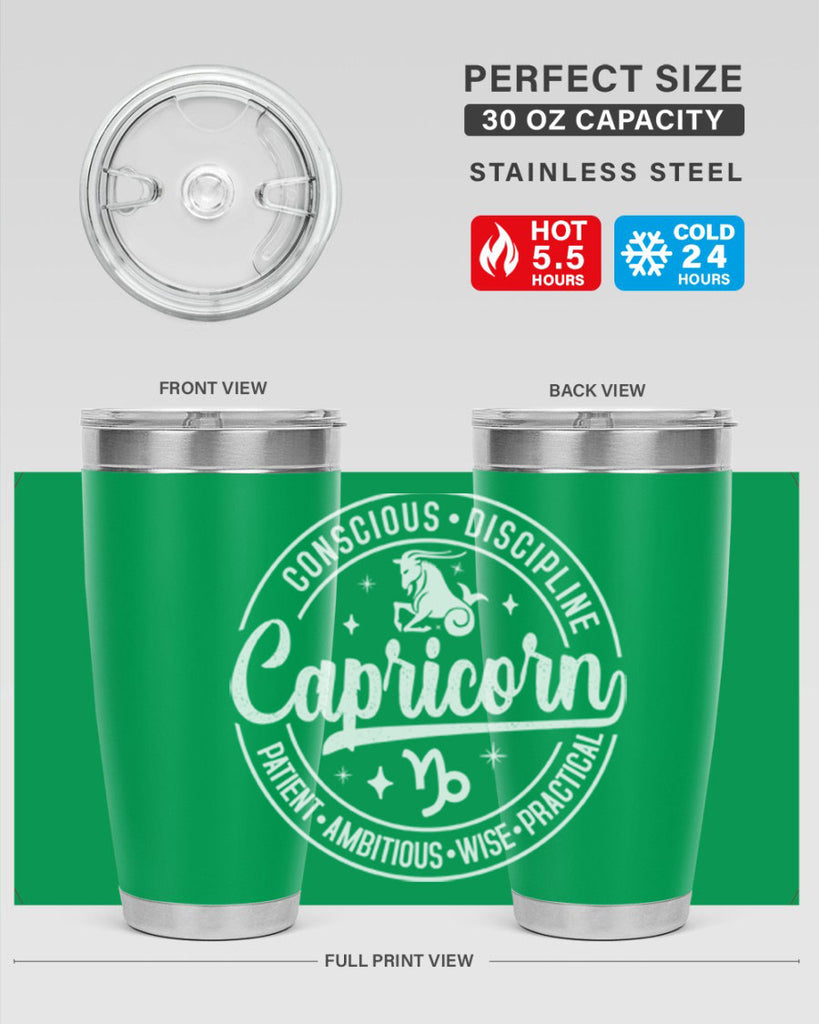 Capricorn 191#- zodiac- Tumbler