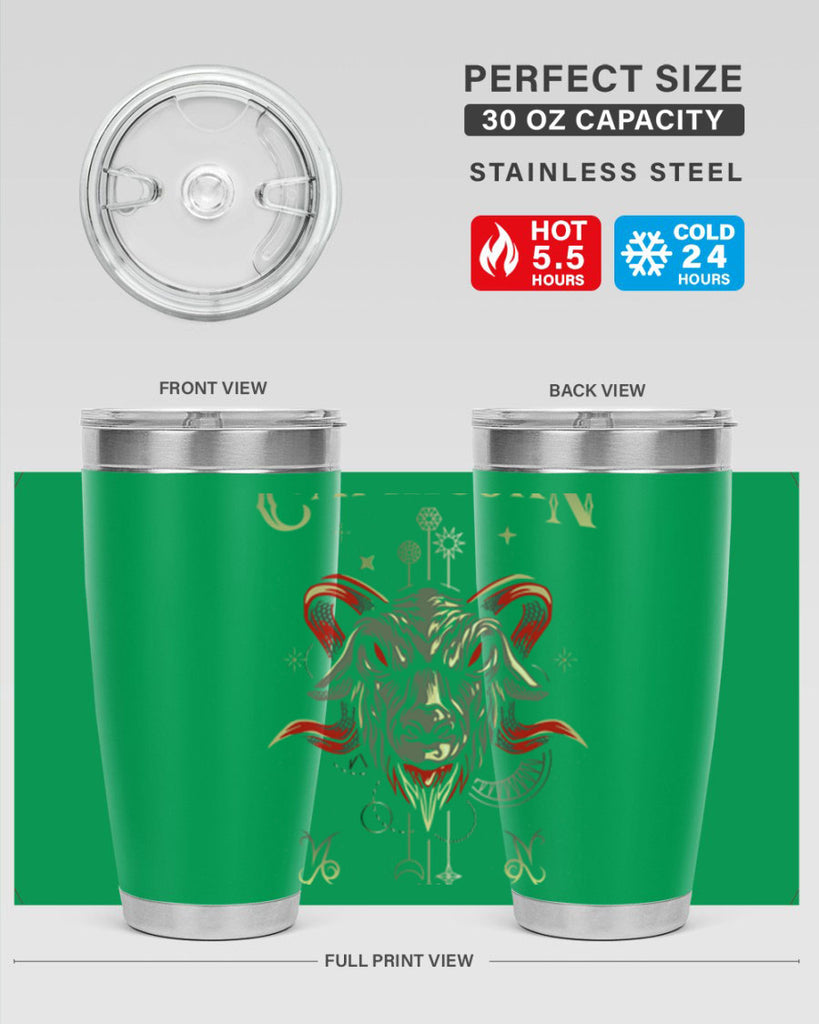 Capricorn 198#- zodiac- Tumbler