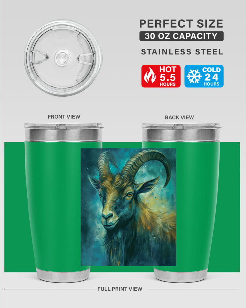 Capricorn 37#- zodiac- Tumbler