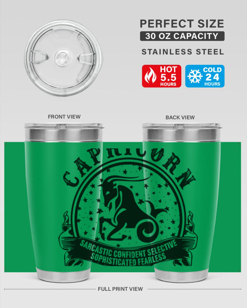 Capricorn 38#- zodiac- Tumbler