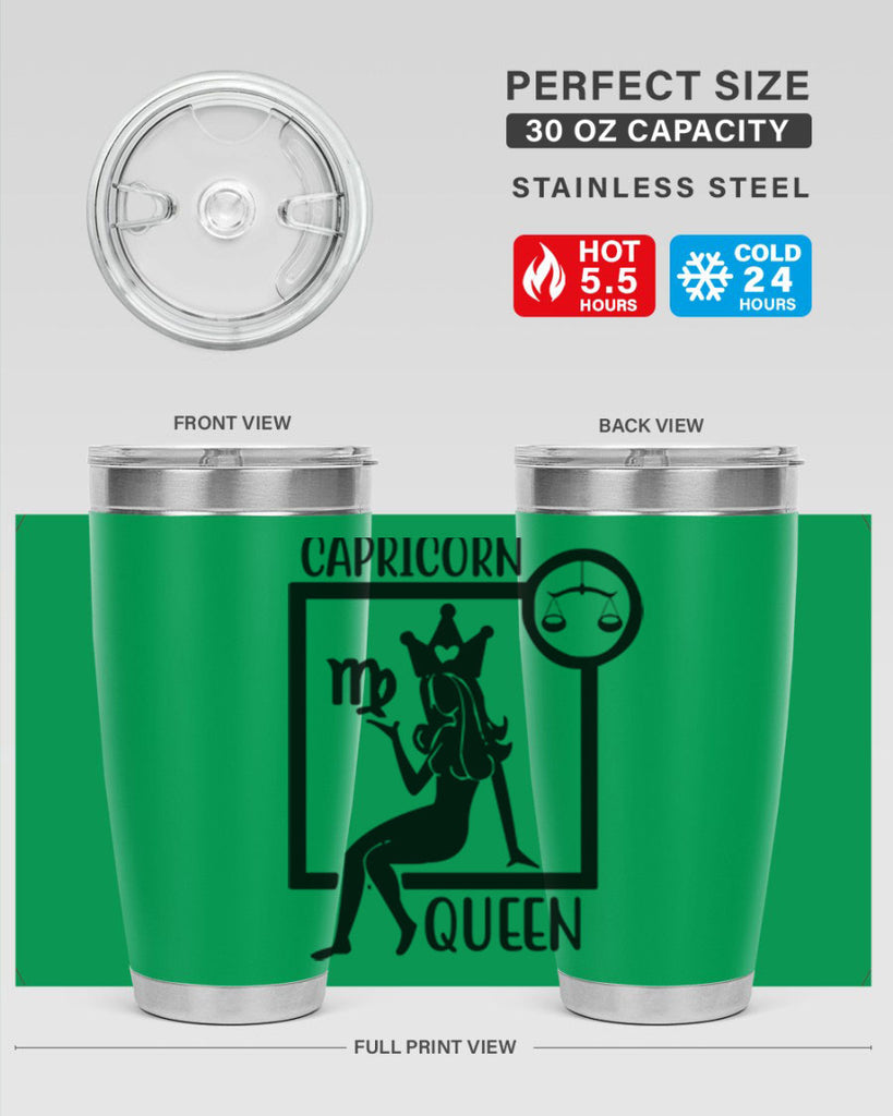 Capricorn queen 194#- zodiac- Tumbler