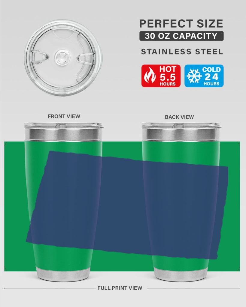 Colorado 45#- stateflags- Tumbler