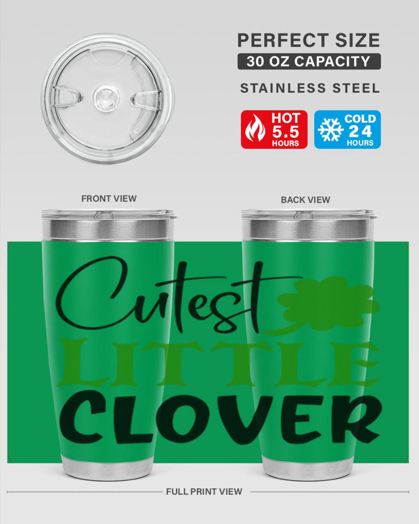 Cutest Little Clover Style 159#- St Patricks Day- Tumbler