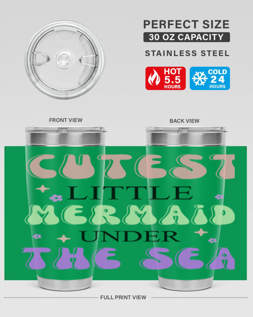 Cutest Little Mermaid Under The 99#- mermaid- Tumbler