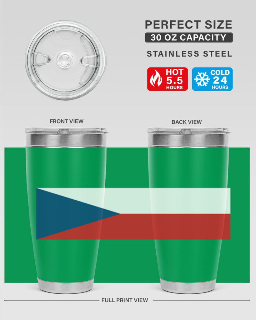 Czechia 152#- world flags- Tumbler