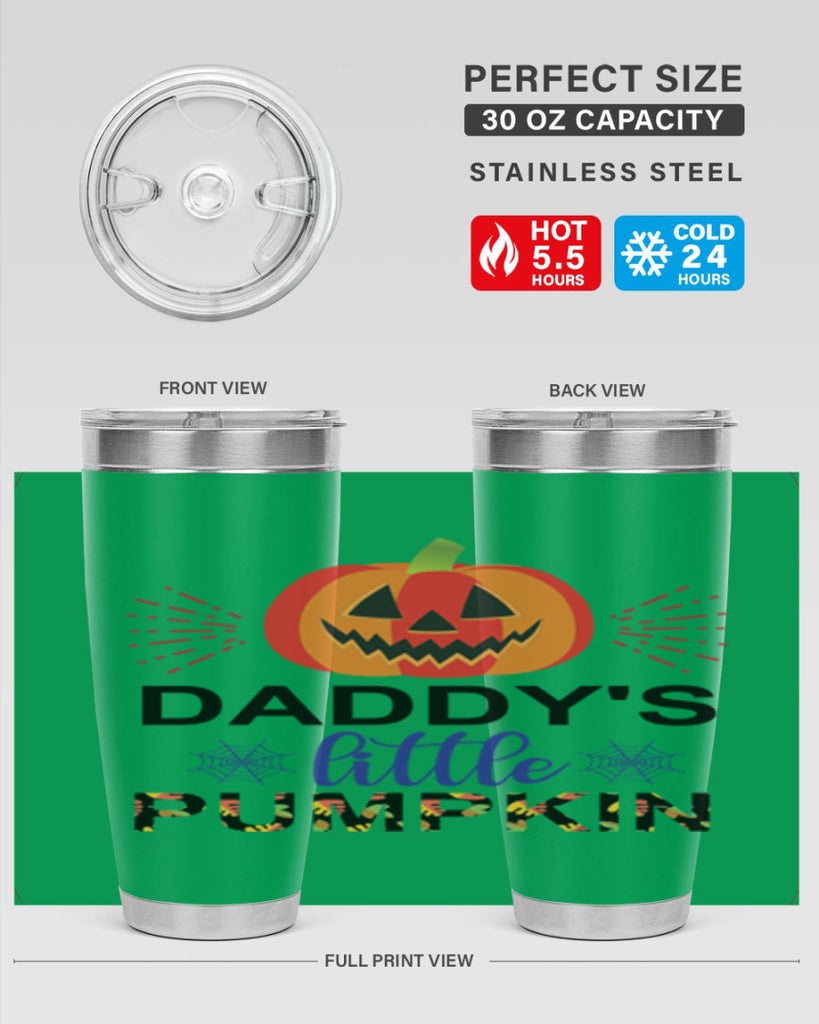 Daddyslittlepumpkin 68#- fall- Tumbler
