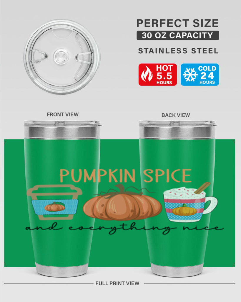 Fall Pumpkin Spice 127#- fall- Tumbler