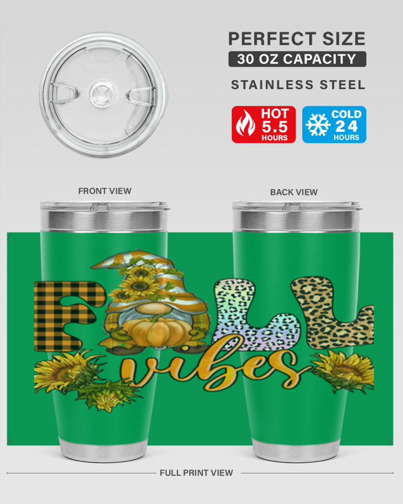 FallVibesFallGnome 164#- fall- Tumbler