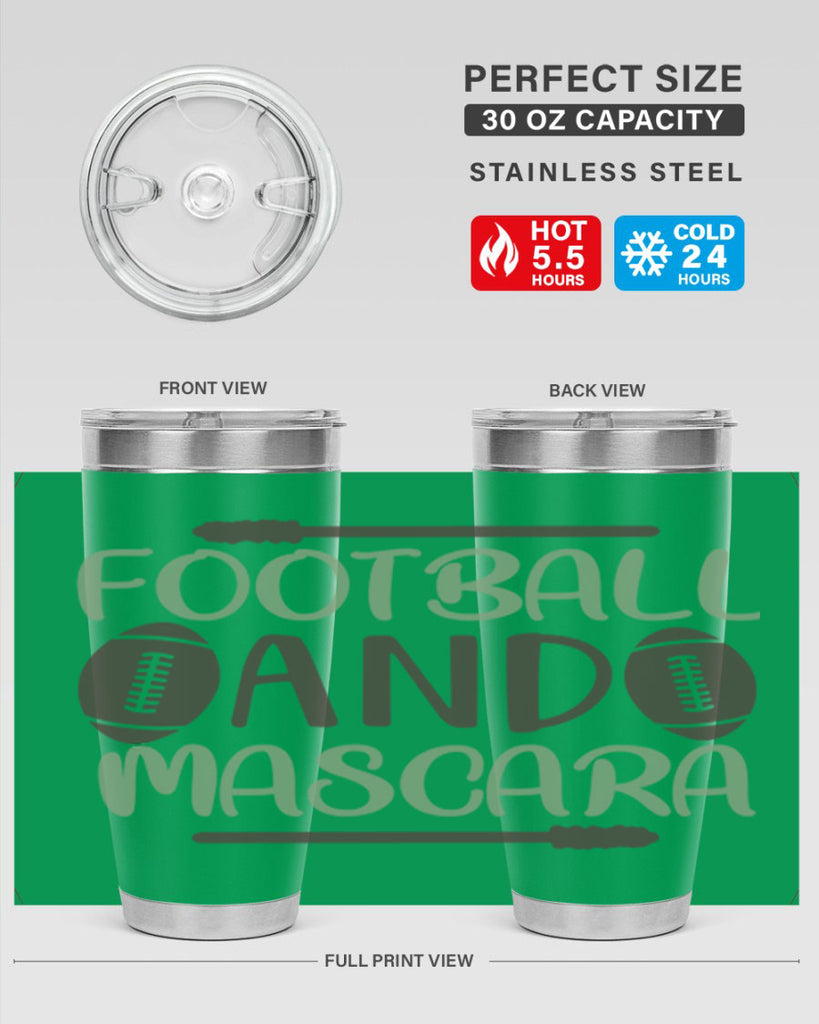 Football and Mascara 90#- fashion- Cotton Tank
