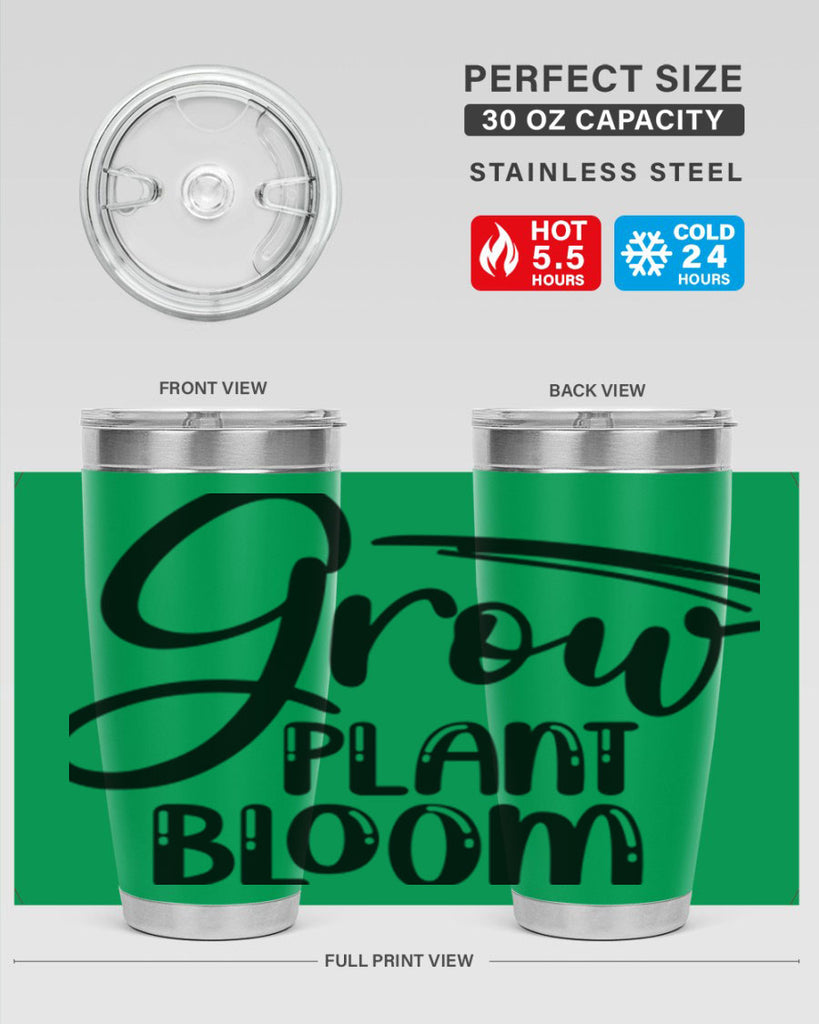 GROW PLANT BLOOM  151#- spring- Tumbler