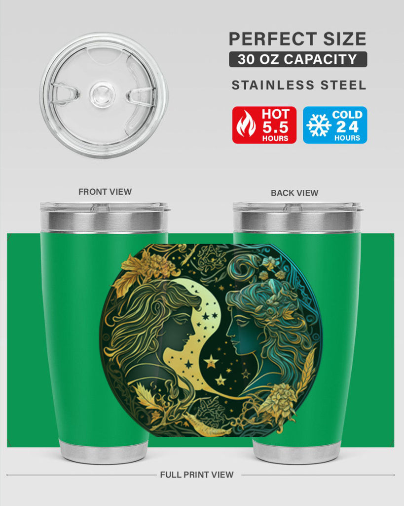 Gemini 216#- zodiac- Tumbler