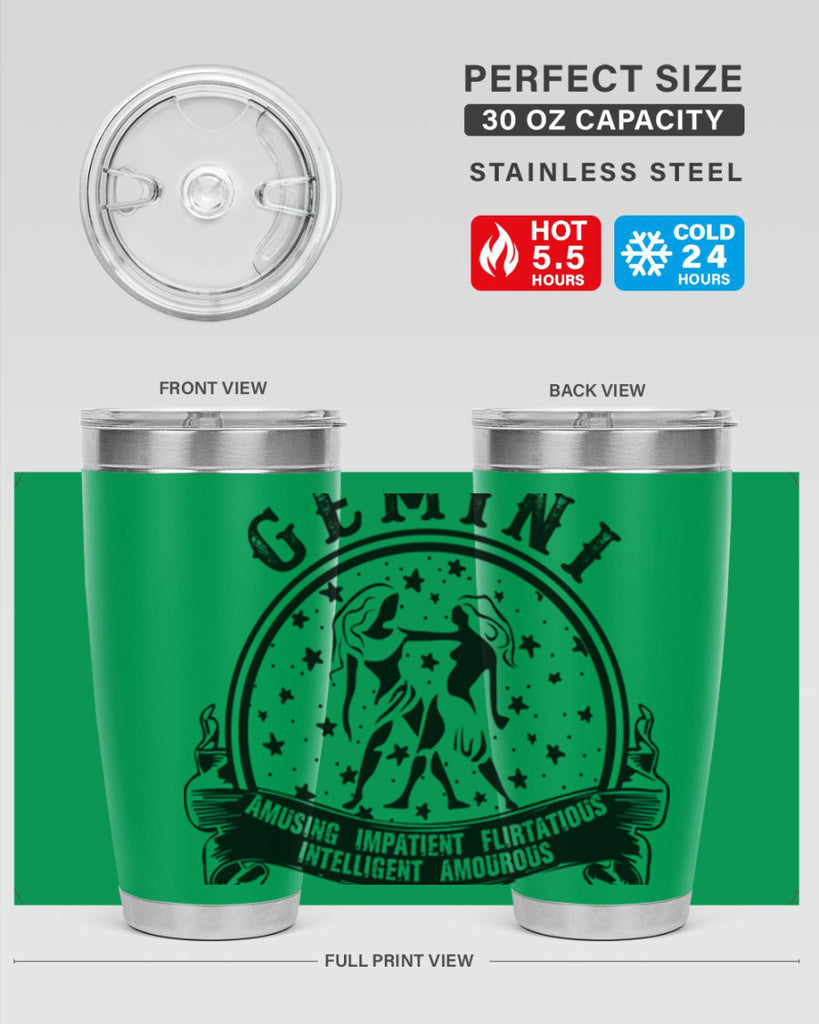 Gemini 9#- zodiac- Tumbler