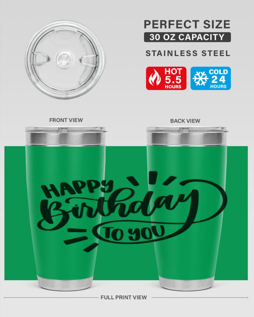 Happy Birthday To You Style 4#- birthday- tumbler