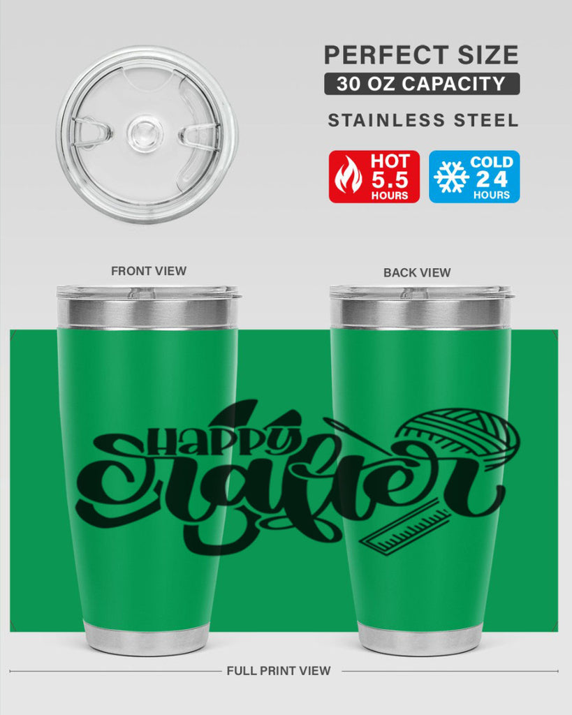 Happy Craften 24#- crafting- Tumbler
