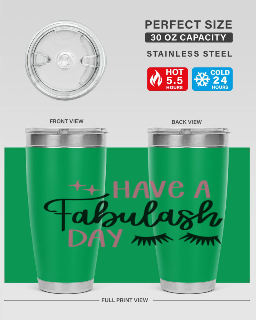Have Fabulash Day Style 90#- make up- Tumbler