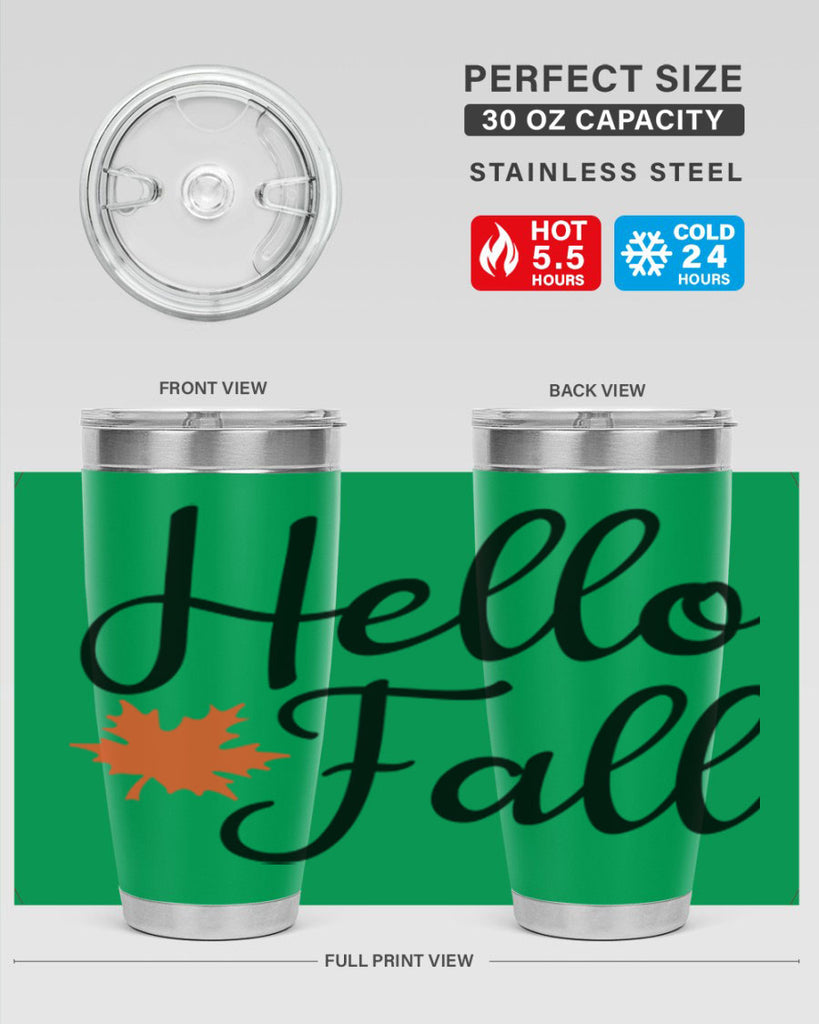 Hello Fall 274#- fall- Tumbler