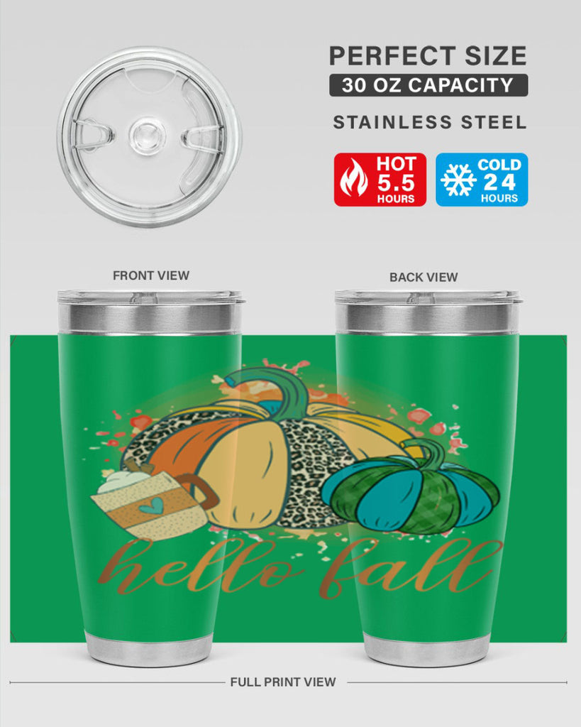 Hello Fall 282#- fall- Tumbler
