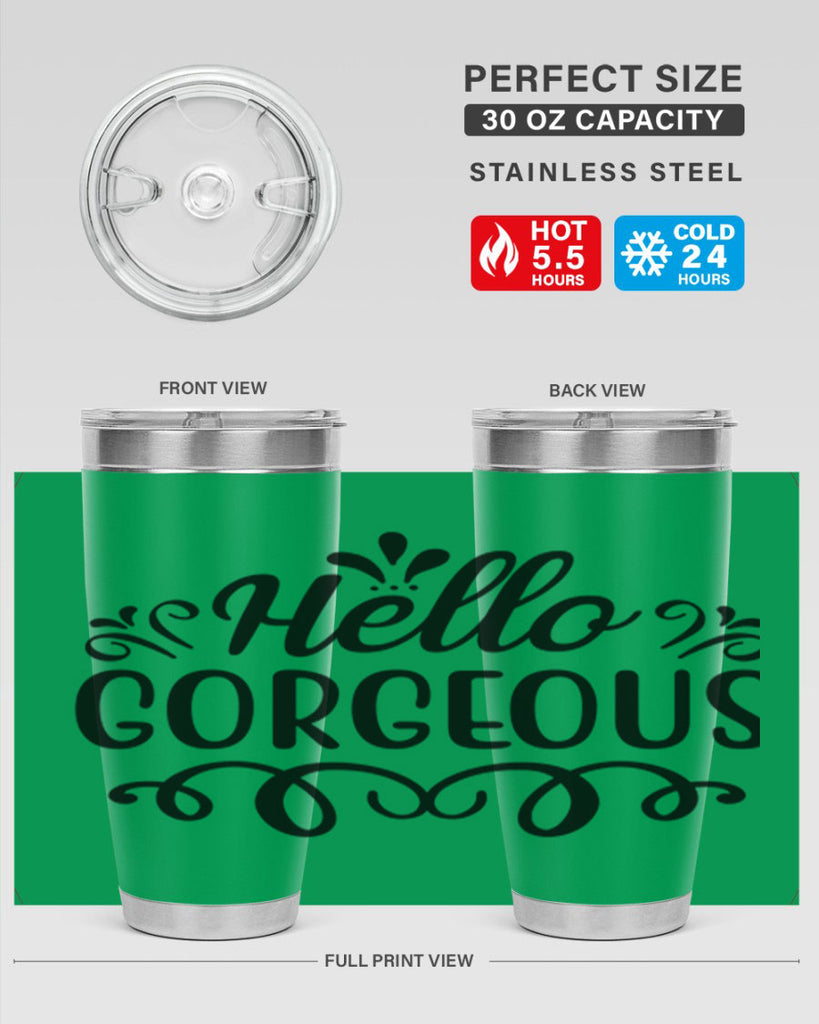 Hello Gorgeous 103#- fashion- Cotton Tank