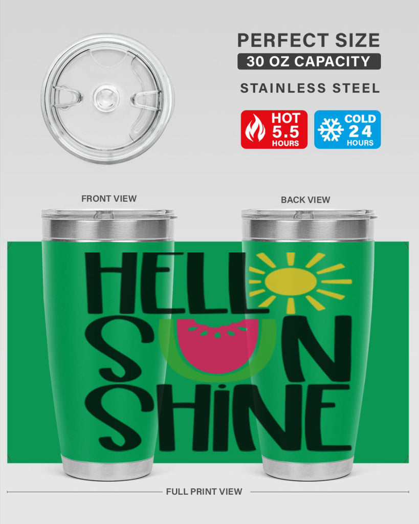 Hello Sunshine Style 37#- summer- Tumbler