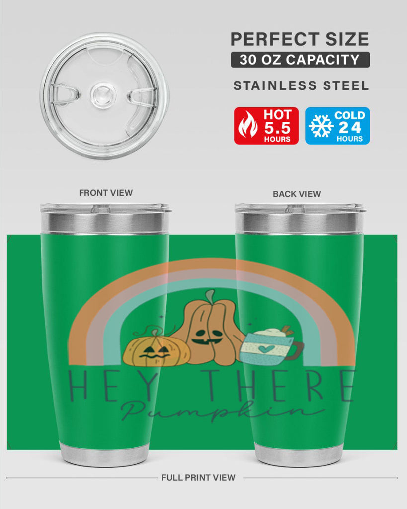Hey There Pumpkin 309#- fall- Tumbler