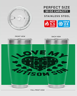 I love my Style 45#- autism- Tumbler