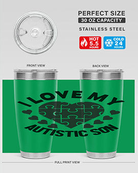 I love my Style 46#- autism- Tumbler