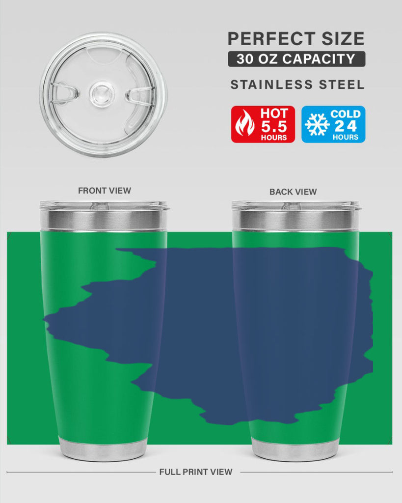 Illinois 38#- stateflags- Tumbler