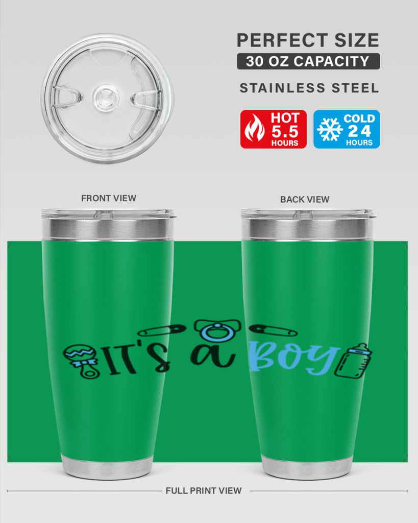 Its A Boy Style 80#- baby- tumbler