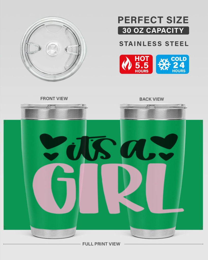Its A Girl Style 79#- baby- tumbler