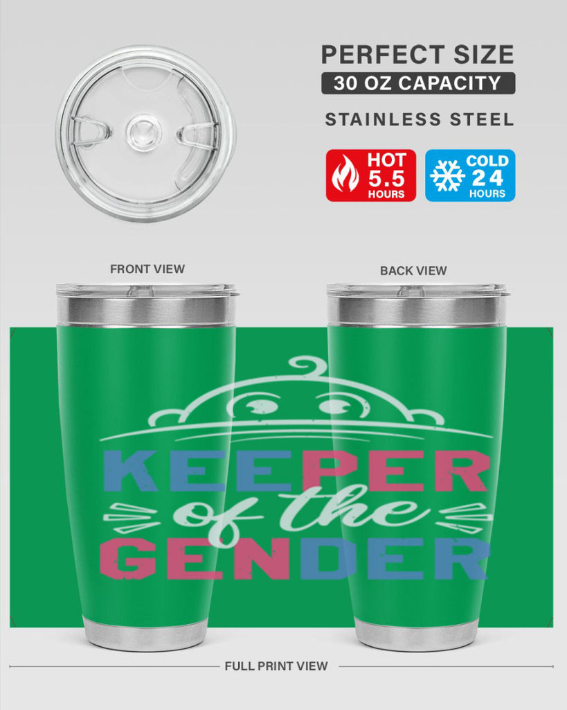 Keeper of the gender Style 31#- baby shower- tumbler